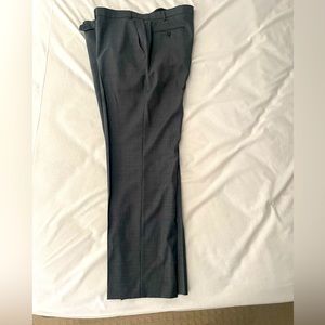 Ralph Lauren wool dress pants in charcoal gray.
